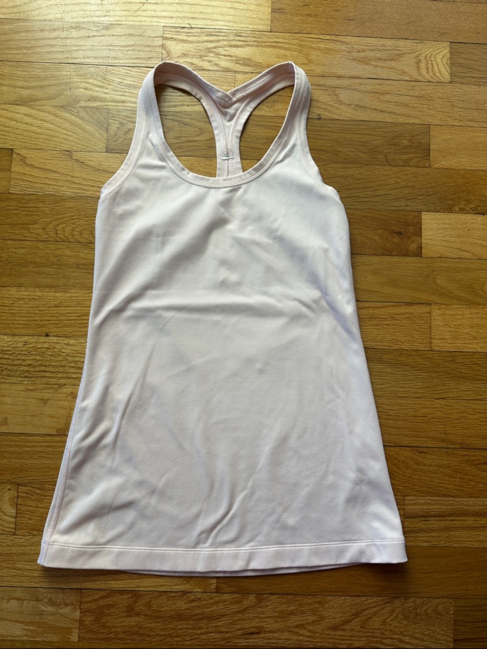 lululemon athletica Pale Pink Racerback Tank